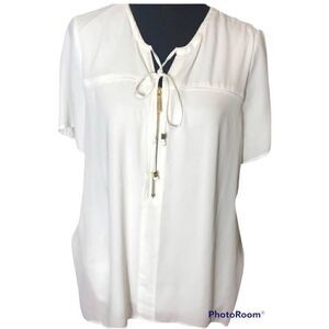 Michael Kors Chiffon Top - 2 - Great Used Condition